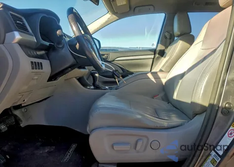 2014 Toyota Highlander Le из США, поврежденный, VIN 5TDBKRFH7ES021663